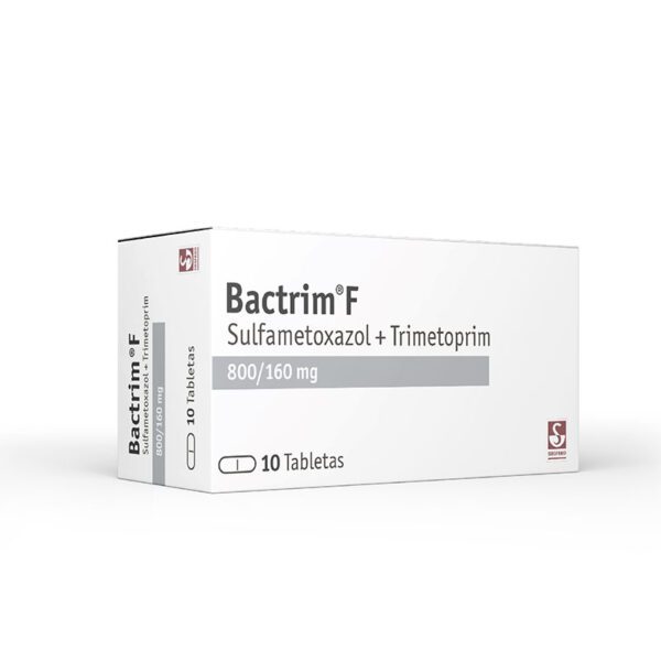 Bactrim F 160+800 Mg 10 Tabletas