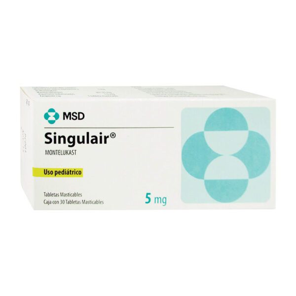 Singulair 5 Mg 30 Tabletas (A)(M)31437 - Imagen 2