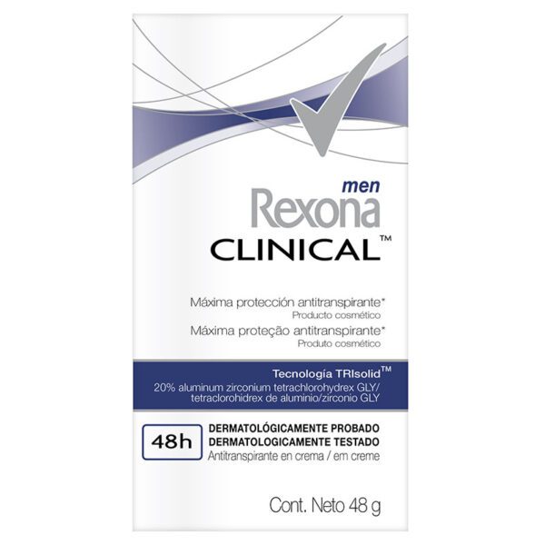 Desodorante Rexona Soft Sol Clinical Men 48 Gr H - Imagen 2