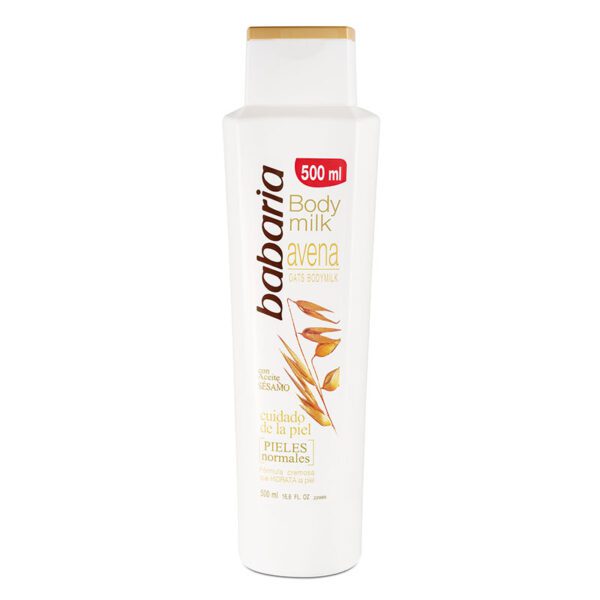 Crema Babaria Body Milk Avena 500 Ml Lb - Imagen 2