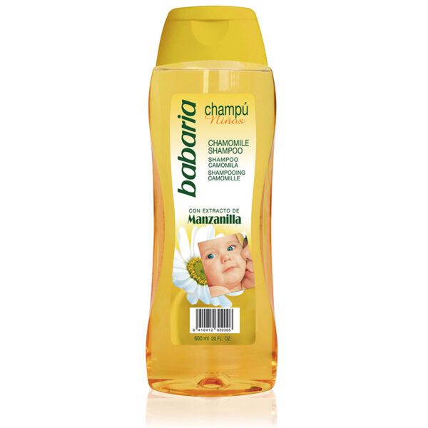 Champú Babaria Niños Manzanilla 600 Ml - Imagen 2