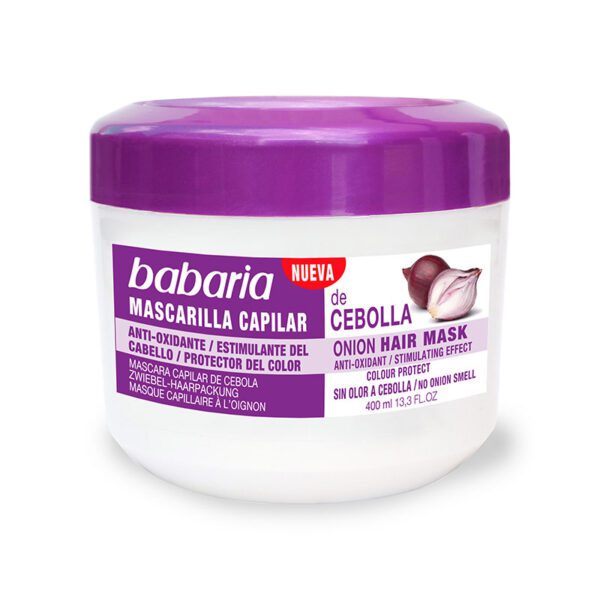 Mascarilla Babaria Capilar Cebolla 400Ml