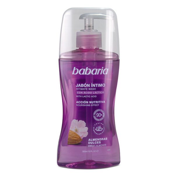 Jabón Íntimo Babaria Aceite De Almendras 300 Ml