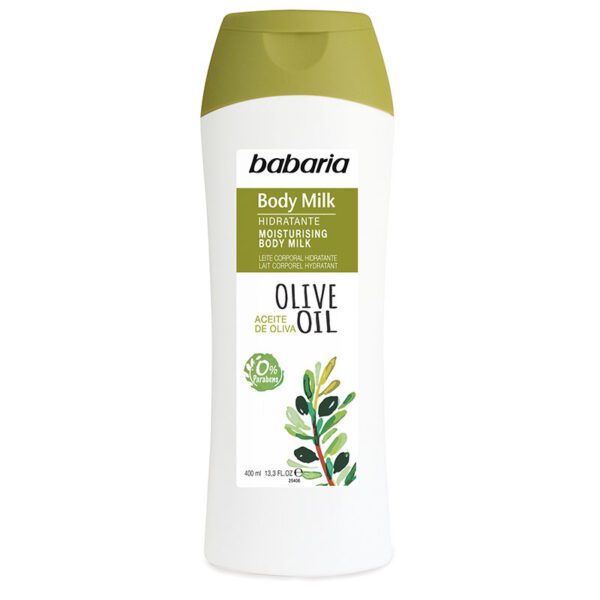 Crema Babaria Body Milk Aceite Oliva 400Ml - Imagen 2