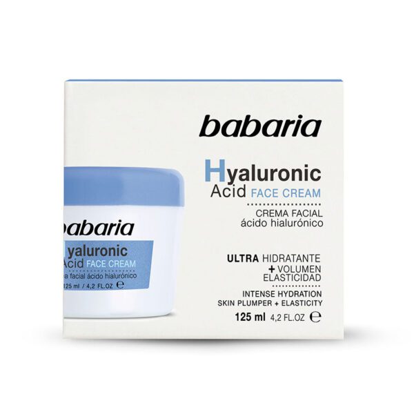 Crema Facial Babaria Ácido Hialurónico 125 Ml