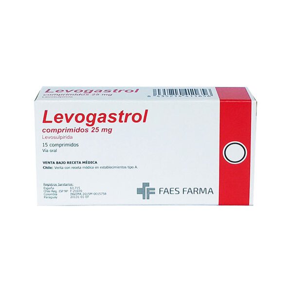 Levogastrol 25 Mg 15 Comprimidos - Imagen 2