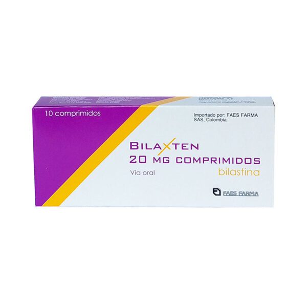 Bilaxten 20 Mg 10 Comprimidos(Pae) - Imagen 2