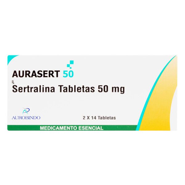 Aurasert 50 Mg 28 Tabletas - Imagen 2