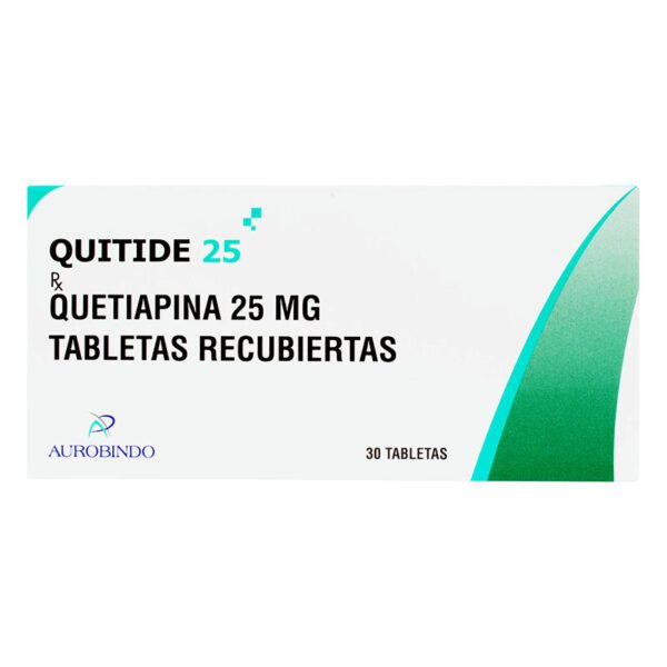 Quitide 25 Mg 30 Tabletas (M)10477